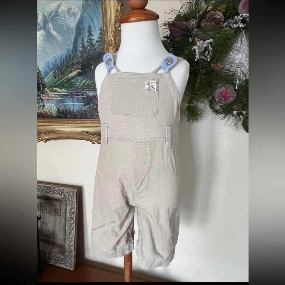 Authentic Chaps Khaki Overalls